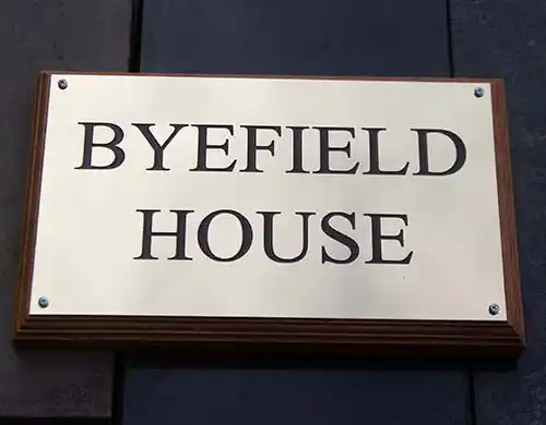 Brass House Signs