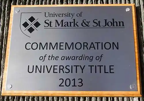 Stainless Steel Plaque