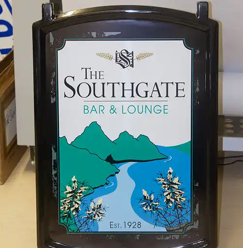 Hanging Pub Signs