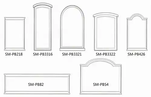 Standard Shapes for Fibreglass Signs