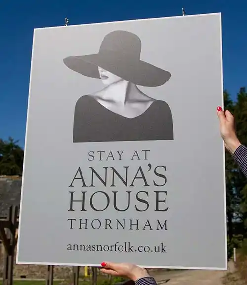Hanging Sign Panel - Double Sided