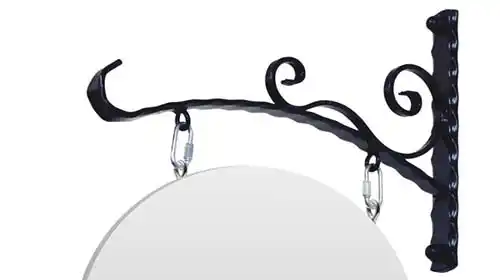Small Hanging Sign Bracket