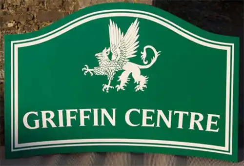 Shaped Painted Sign