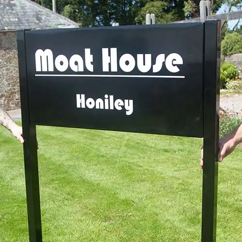 Aluminium is the tradition material for business Signs Aluminium Signage