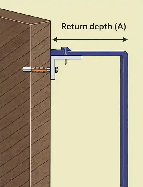 Tray Sign -Hidden Fixings