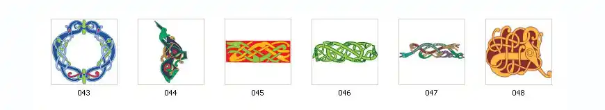 Celtic Colour Symbols