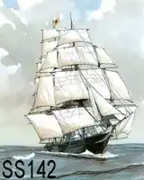 Full Colour Tall Ship Images