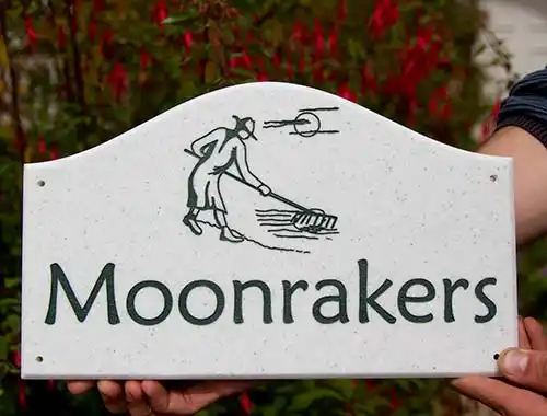 Corian is ideal for deep engring and laser engraving Deep Engraved Imaged in Corian