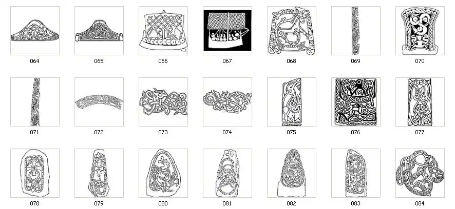 Authentic viking designs