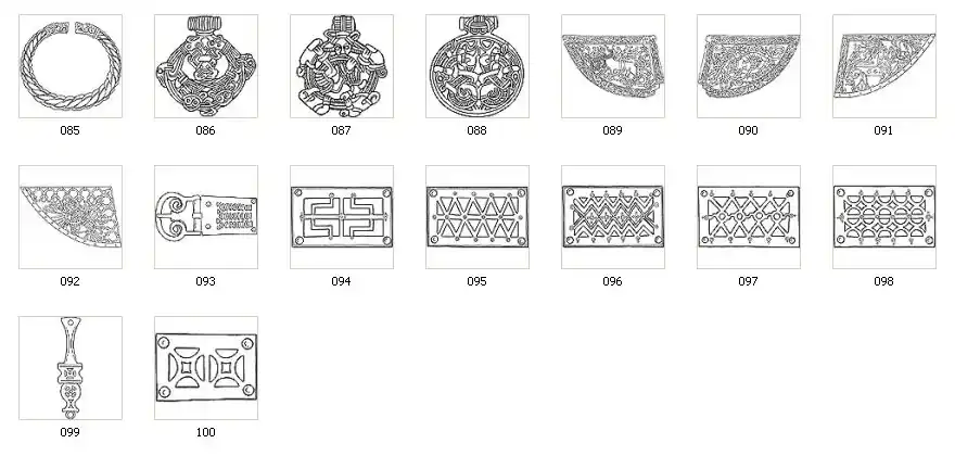 Authentic viking designs