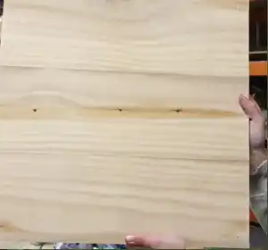 Example of sanded sign with water damage due to drilling by customer