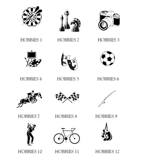hobbies Motifs