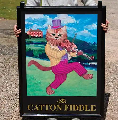 Hanging Pub Sign