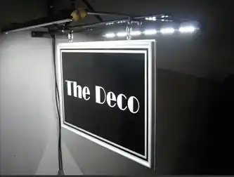 Lighting unit foir the standard deco sign