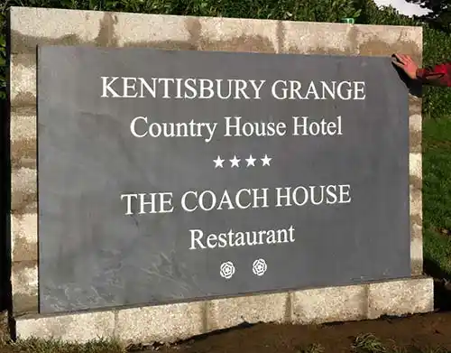 Slate signs made to any size Slate Signs