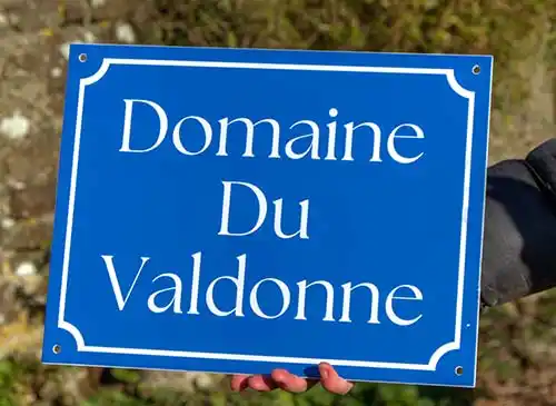 French Style Name Plate
