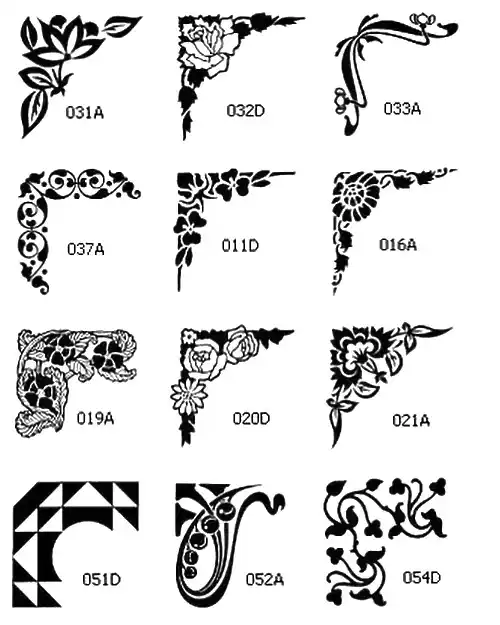 Decorative Corners