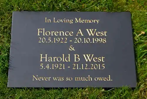 Black Granite Memorial