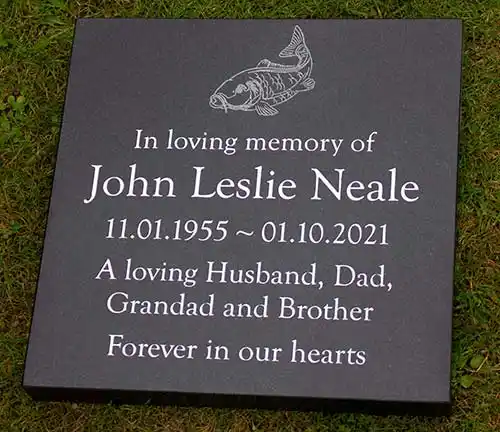 Slate Memorial Tablet