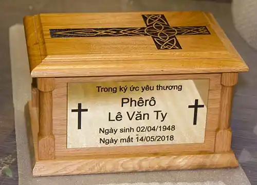 Bespoke Ashes Casket