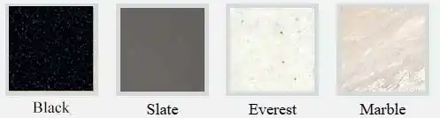 These are the main colours we use for crosses Corian Crosses