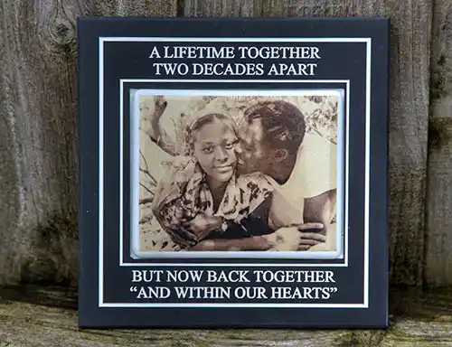 Porcelain Photo Plaque