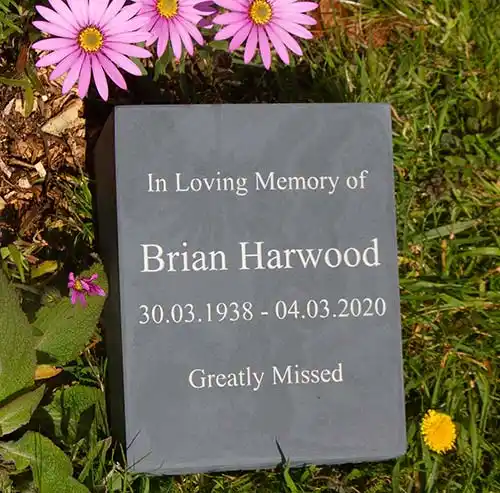 Slate Memorial Plinth