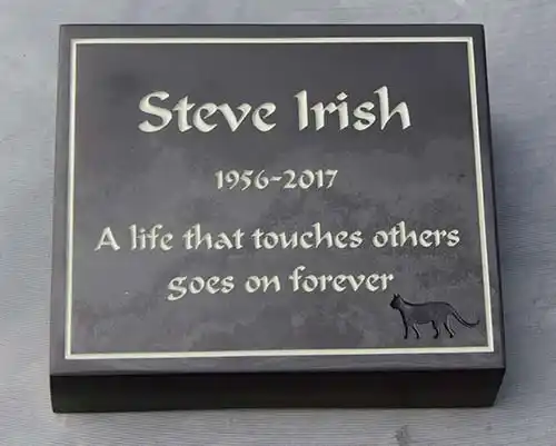 Slate Memorial Wedge