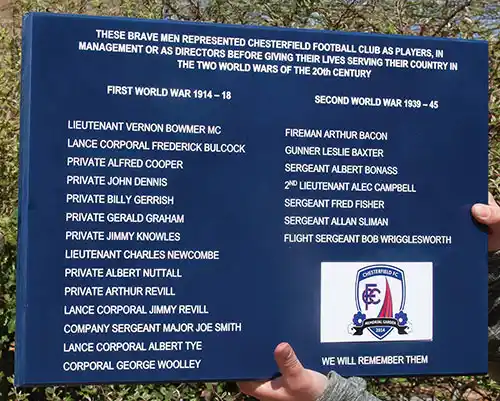 Navy Corian War Memorial.