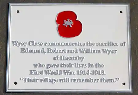Zinc War Memorial