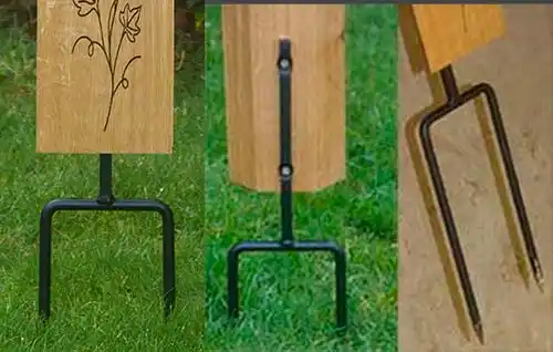 Wrought Iron Cross Support