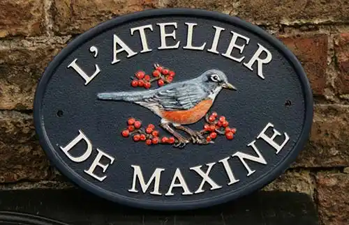 Cast House Sign