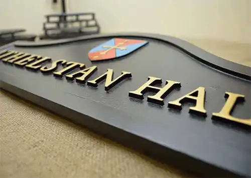 Bespoke Cast Iron Sign