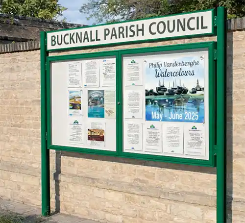 Notice Board With Header Panel