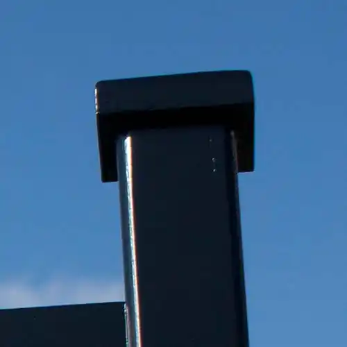 For painted or natural wood posts. Post with Post Cap