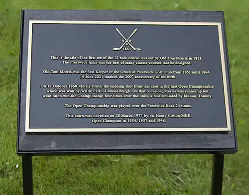 Stone memorial stand