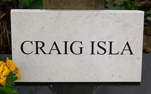 Limestone House Sign