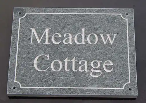 Green Slate Signs