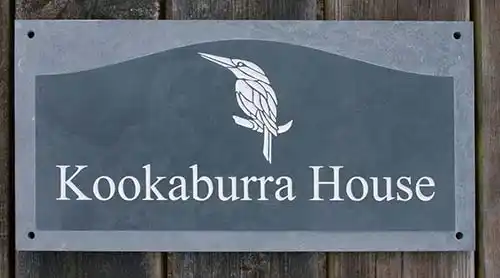 Slate Sign with Standard Holes
