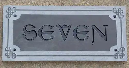 Raised Slate Border