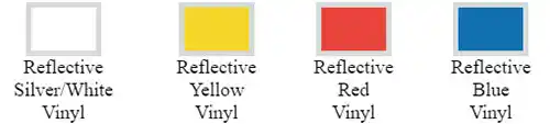 Reflective Vinyl Colours