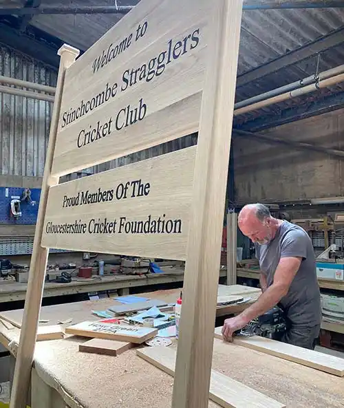 Carpenter in Our Workshop