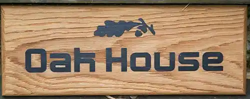 Driftwood Oak House Sign