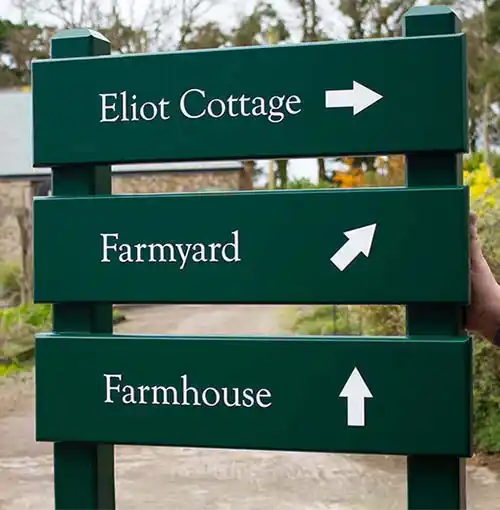 Painted Ladder Sign