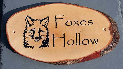 Rustic House Sign