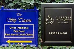 Large range of business signage to suit most businesses.