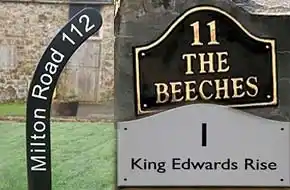 House signs in all shapes and sizes