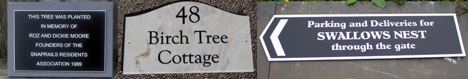 Tree Stakes and Plaque Holders