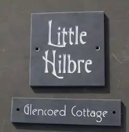 Slate House Signs