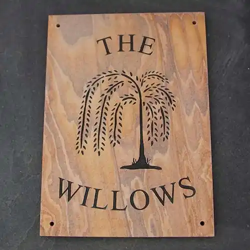 Sandstone House Sign
